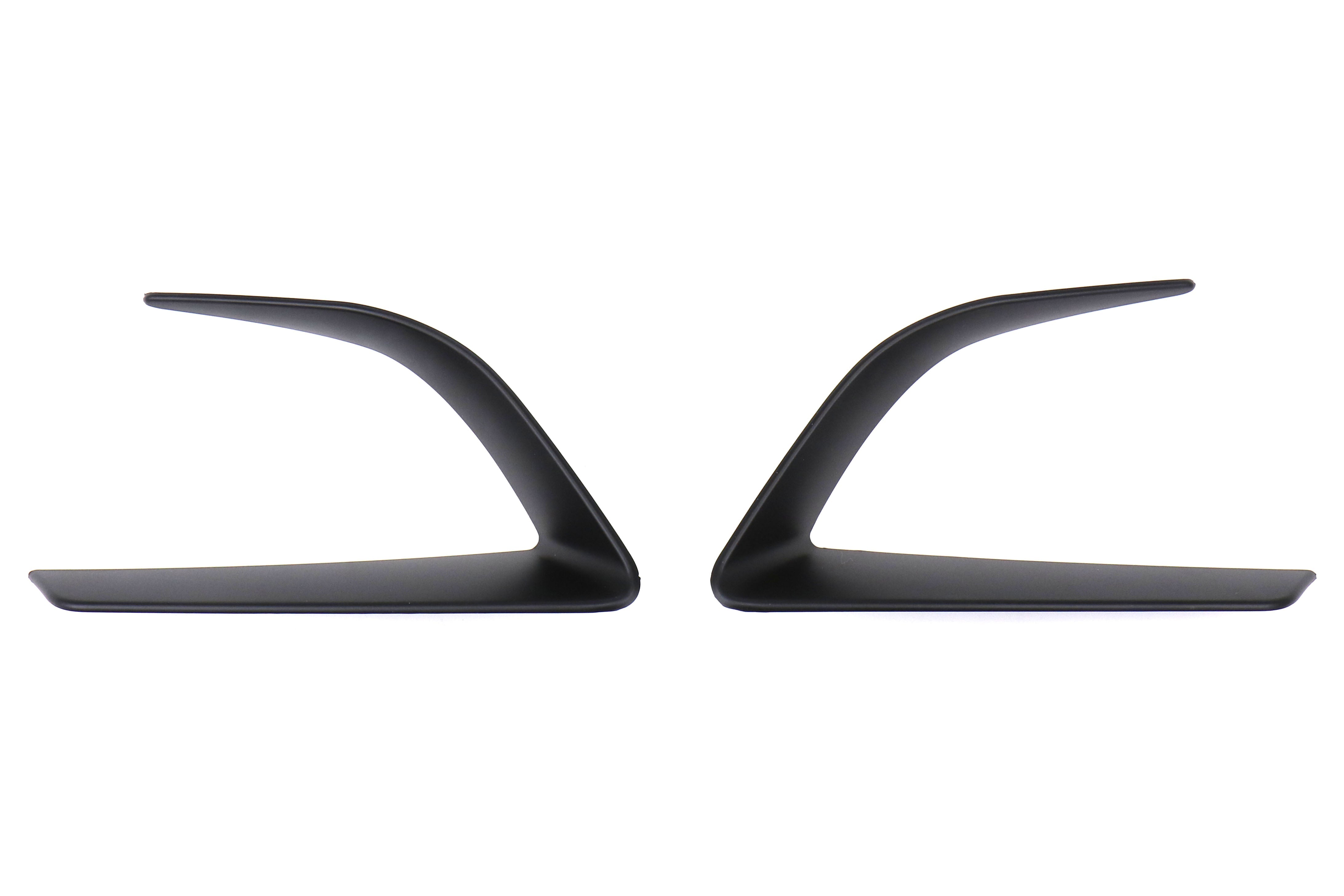 OLM Headlight Accents - Matte Black - 2015-2017 Subaru WRX / STI